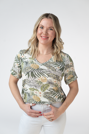PREBOOK Sophie Tee - Pineapple Leaf