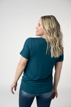 Sophie Top - Teal by Michelle Mae