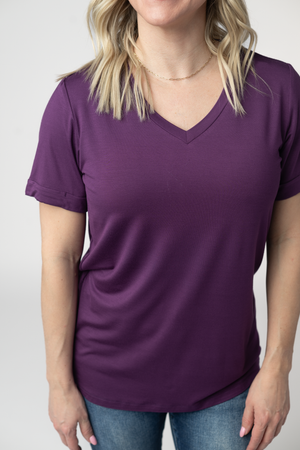 Sophie Top - Purple by Michelle Mae