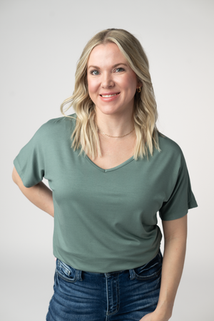 PREBOOK Chloe Cozy Top - Dusty Jade