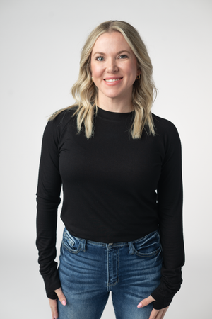 Blair Long Sleeve Top - Black by Michelle Mae