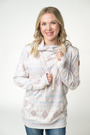 PREBOOK Ashley Hoodie - Desert Geometric