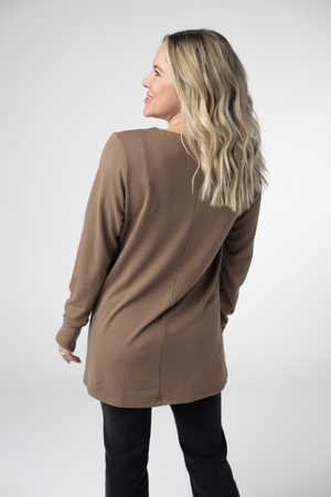 Cori Cardigan - Mocha by Michelle Mae