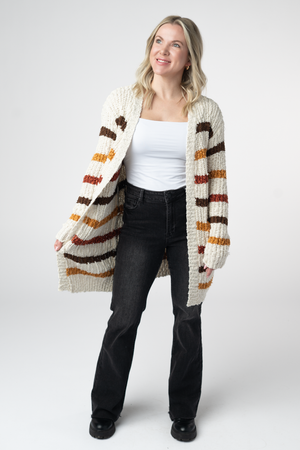 PREBOOK Fall Striped Cardigan