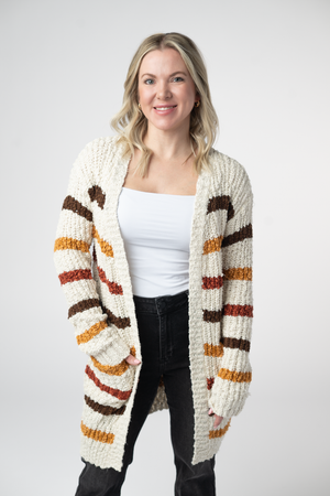 PREBOOK Fall Striped Cardigan