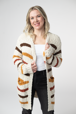 PREBOOK Fall Striped Cardigan