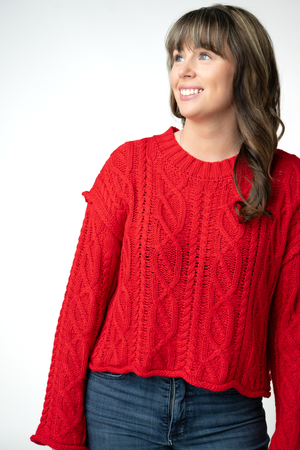 PREBOOK Emma Sweater - Red