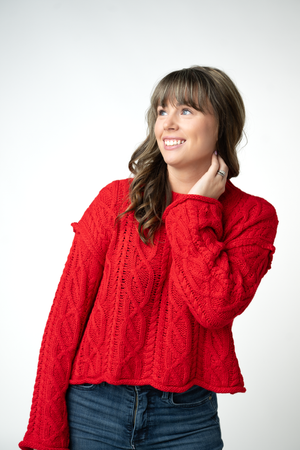 PREBOOK Emma Sweater - Red