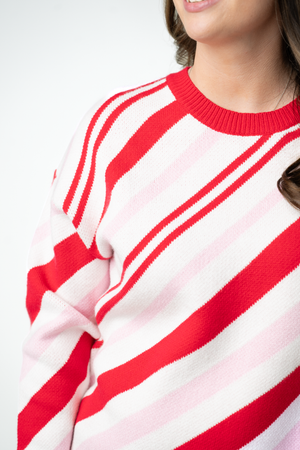 PREBOOK Candy Cane Pullover Sweater
