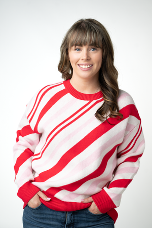 PREBOOK Candy Cane Pullover Sweater