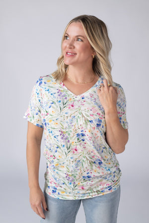 Sophie Tee - Cottage Floral by Michelle Mae