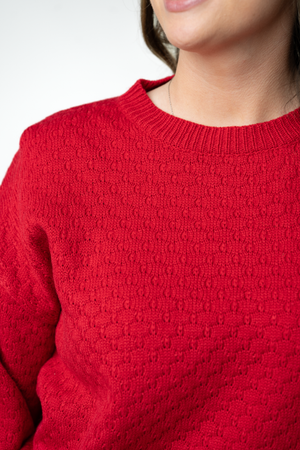 PREBOOK Gianna Pullover Sweater - Red