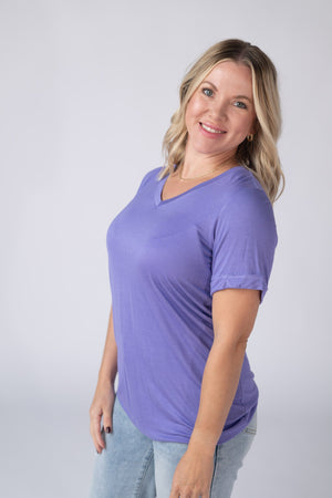 Sophie Tee - Periwinkle Purple by Michelle Mae