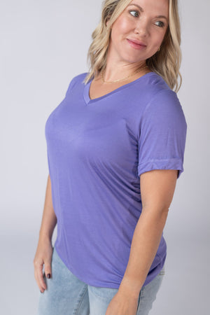 Sophie Tee - Periwinkle Purple by Michelle Mae