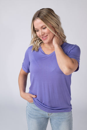 Sophie Tee - Periwinkle Purple by Michelle Mae