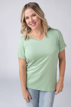Sophie Tee - Seafoam Green by Michelle Mae