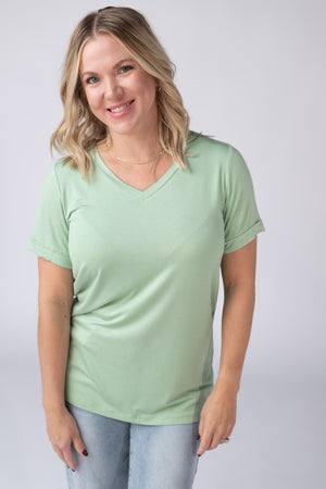 Sophie Tee - Seafoam Green by Michelle Mae