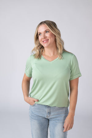 Sophie Tee - Seafoam Green by Michelle Mae