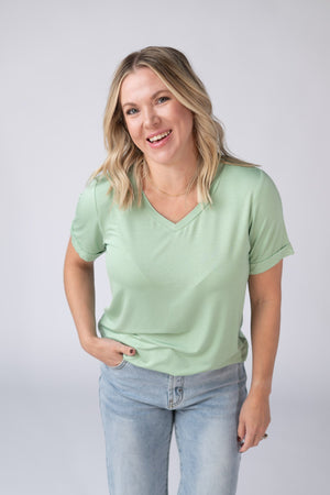Sophie Tee - Seafoam Green by Michelle Mae