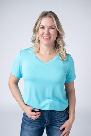 Sophie Tee - Aqua Blue by Michelle Mae