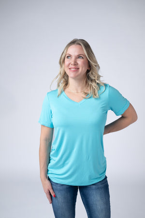 Sophie Tee - Aqua Blue by Michelle Mae