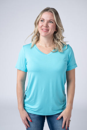 Sophie Tee - Aqua Blue by Michelle Mae