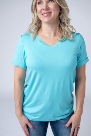 Sophie Tee - Aqua Blue by Michelle Mae