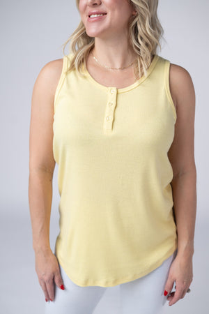 Alison Henley Tank - Yellow by Michelle Mae