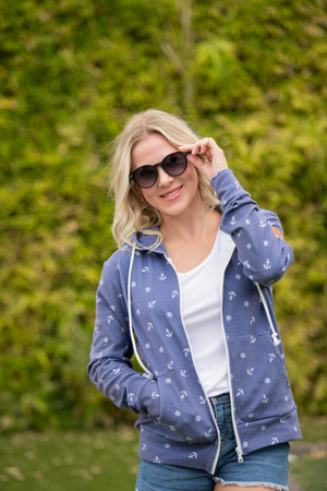 Fullzip Hoodie - Nautical Navy by Michelle Mae