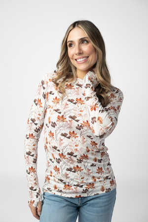 Blair Long Sleeve Top - Fall Foliage by Michelle Mae
