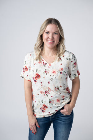 Sophie Tee - Pink Bloom by Michelle Mae