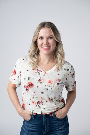 Sophie Tee - Pink Bloom by Michelle Mae