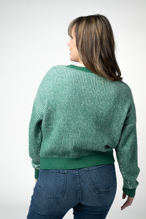 PREBOOK Josie Cozy Crew Sweater - Green