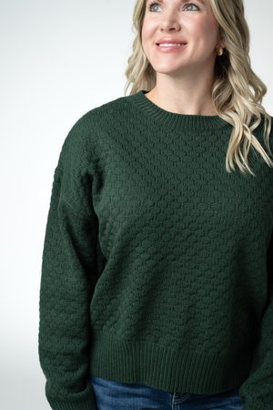 PREBOOK Gianna Pullover Sweater - Forest Green