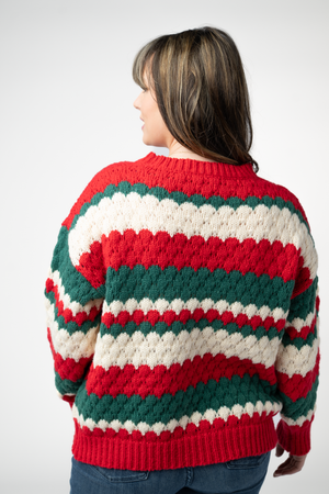PREBOOK Christmas Stripes Sweater