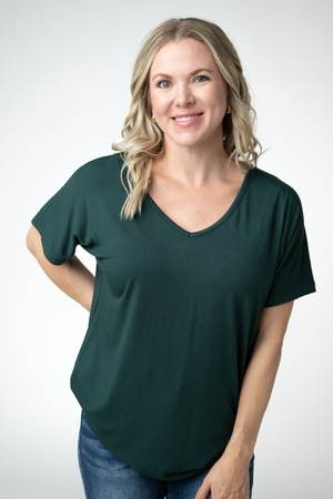 PREBOOK Chloe Cozy Top - Evergreen