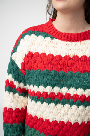 PREBOOK Christmas Stripes Sweater