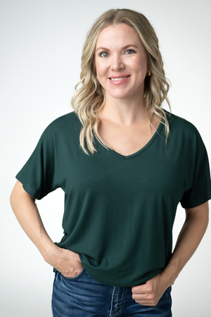 PREBOOK Chloe Cozy Top - Evergreen