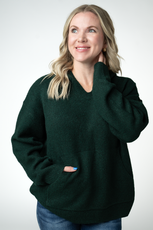 PREBOOK Cozy Pullover Hoodie - Evergreen