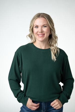 PREBOOK Corrine Ribbed Pullover Top - Evergreen