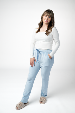 PREBOOK Luna Lounge Pants - Icy Blue