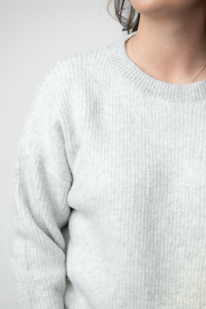 PREBOOK Josie Cozy Crew Sweater - Snow