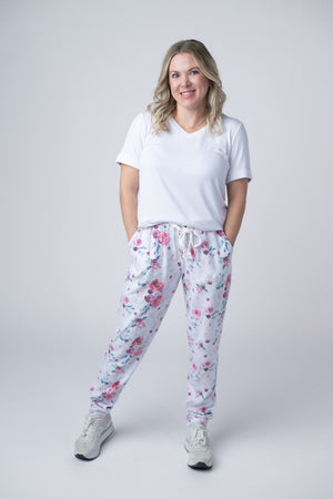 Classic Joggers - Pink Bloom by Michelle Mae