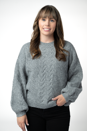PREBOOK Dakota Sweater - Grey