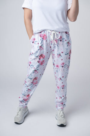 Classic Joggers - Pink Bloom by Michelle Mae
