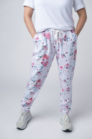Classic Joggers - Pink Bloom by Michelle Mae