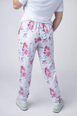 Classic Joggers - Pink Bloom by Michelle Mae