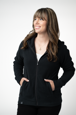 PREBOOK Carter Fleece Hoodie - Black