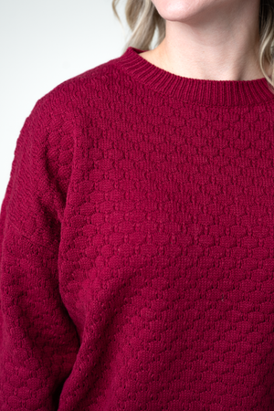 PREBOOK Gianna Pullover Sweater - Cranberry