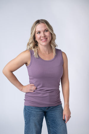 Ava Tank - Dusty Lavender by Michelle Mae